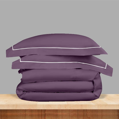 Elegance 250 TC King Bedsheet - Lavender