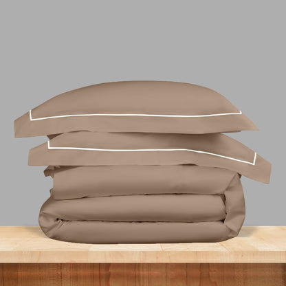Elegance 250 TC King Bedsheet - Beige